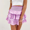 Natasha Ruffle Skirt - Lilac