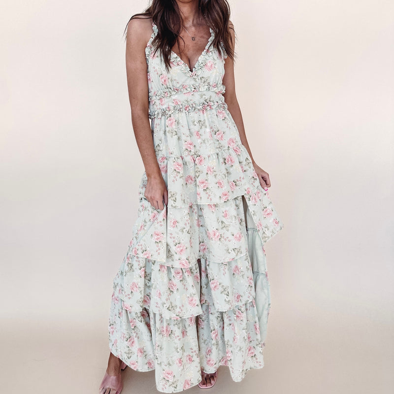 Blaire Tiered Floral Dress