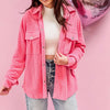 Polly Pink Shacket