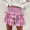 Carlie Pink Ruffle Skirt