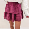 Milan Skirt - Burgundy