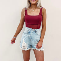 Asymmetric Distressed Shorts