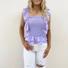 Sonya Lilac Top