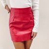 Red Croc Skirt