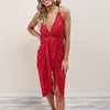 Candace Red Sequin Dress