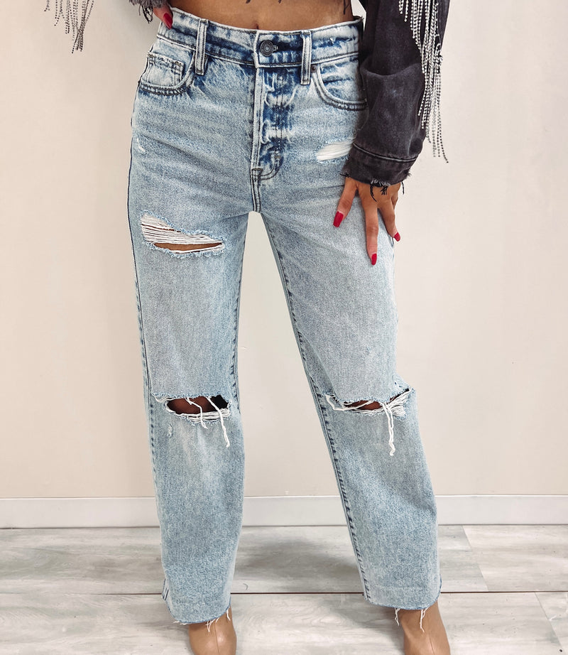 Dad Jeans - Medium Wash