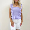 Sonya Lilac Top