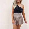 Adair Shorts - Silk Taupe