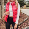 Red Puffer Vest