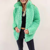 Green Fuzzy Jacket