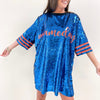 Sparkle Jersey - Blue + Orange