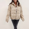 Cord Puffer Jacket