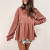 Molly Peplum Top