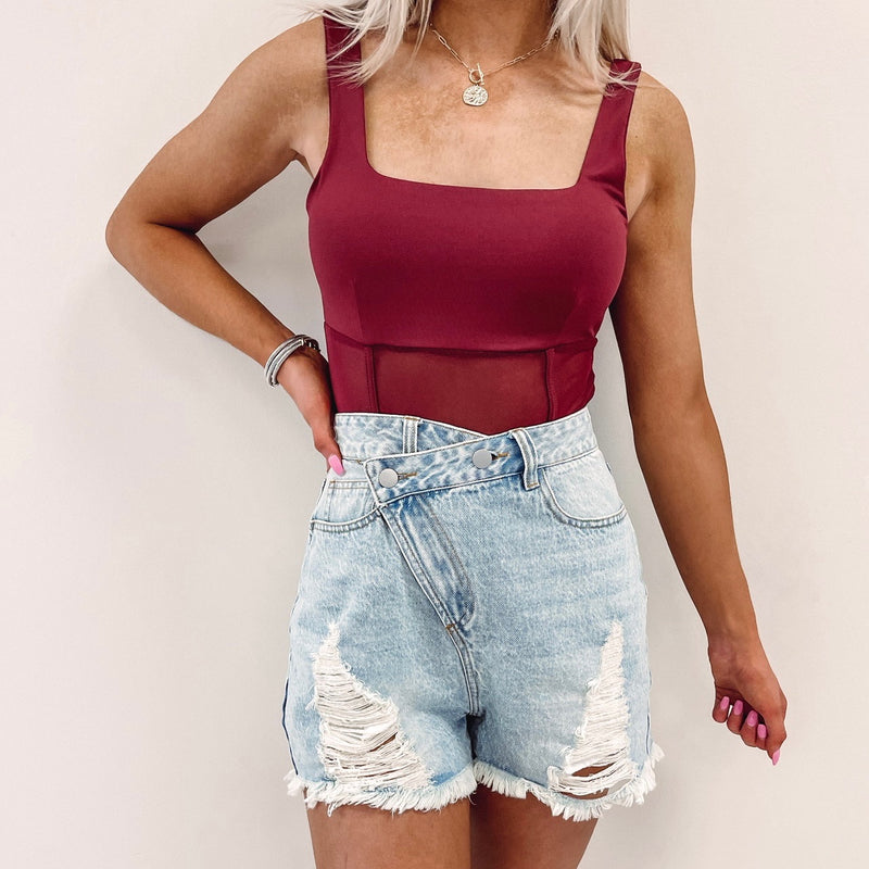 Asymmetric Distressed Shorts