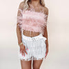 Selena Feather Top