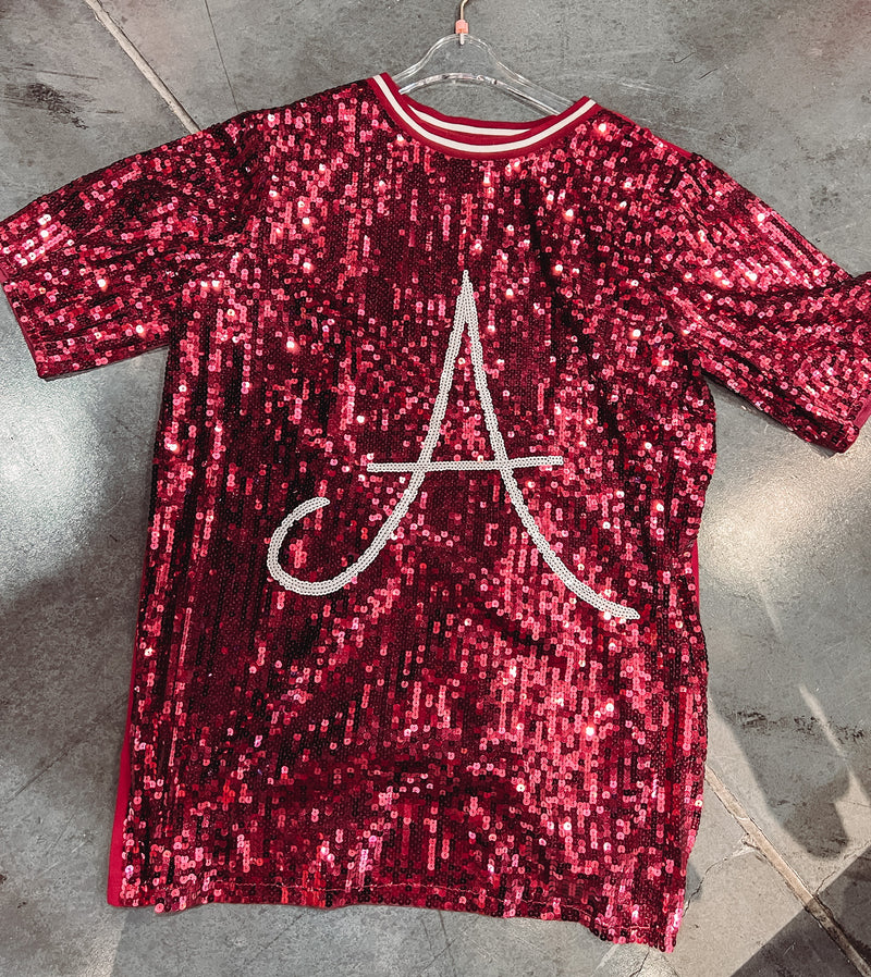 Sparkle Jersey - Crimson A