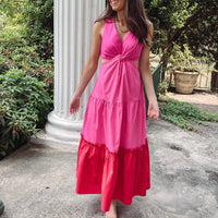 Fuchsia Maxi Dress