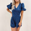 Frazier Romper - Navy Blue