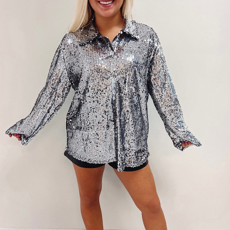 Sonya Sequin Shirt