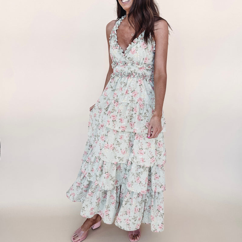 Blaire Tiered Floral Dress