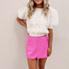 Barbie Faux Leather Skirt